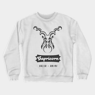 Zodiac signs of Capricorn Crewneck Sweatshirt